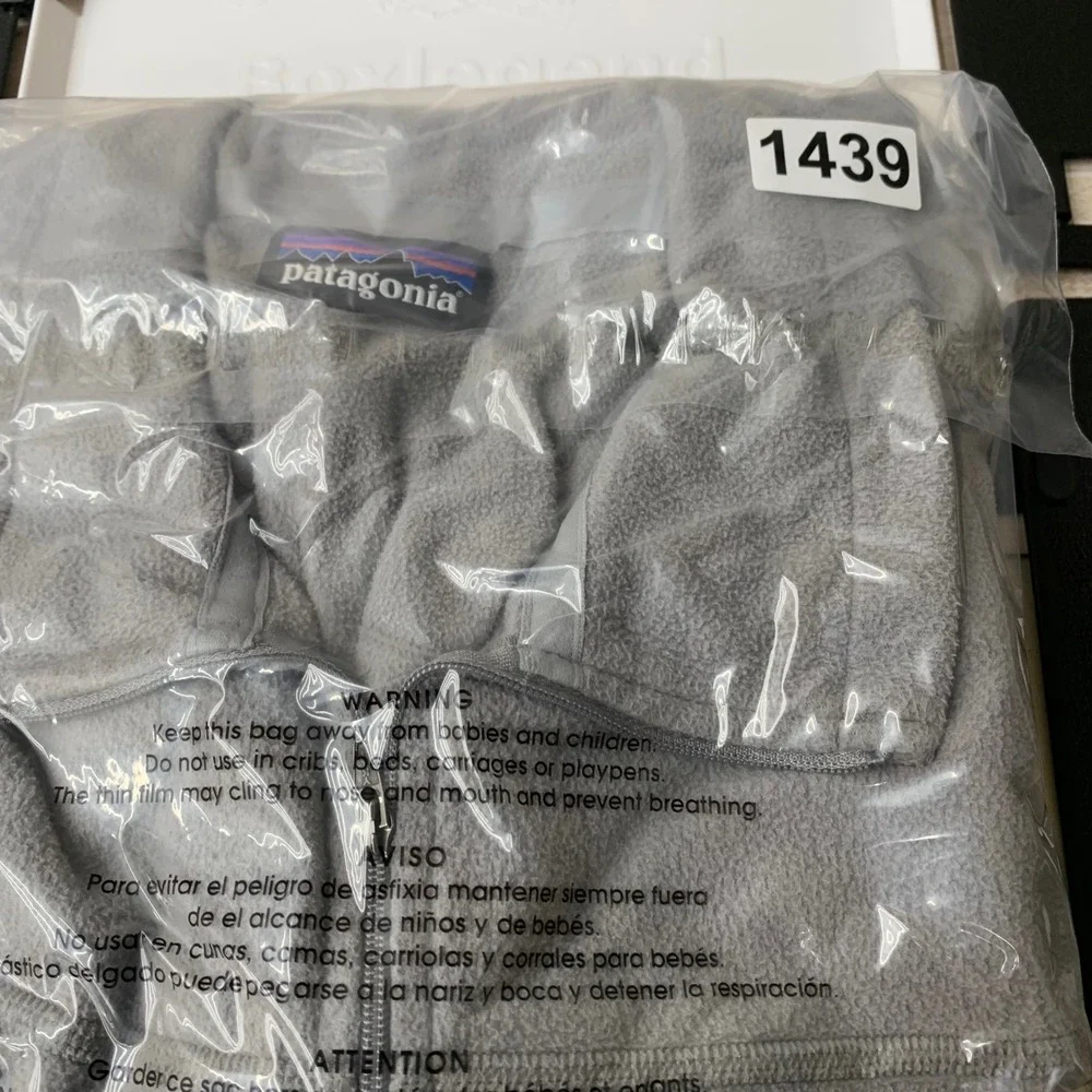 Patagonia Micro D Quarter Zip Fleece Pullover Forge Grey Mens Small 26176 - Picture 6 of 6